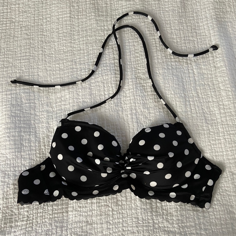 Victoria’s Secret Polka dot bikini top